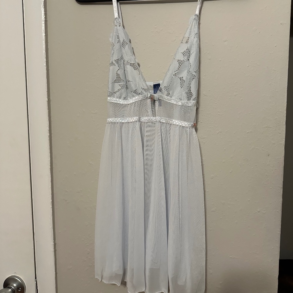 Baby Blue Babydoll